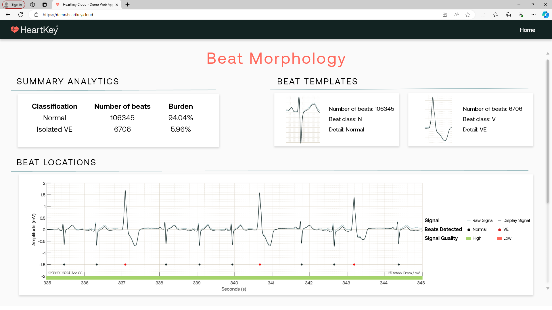 Example Web App Rhythm